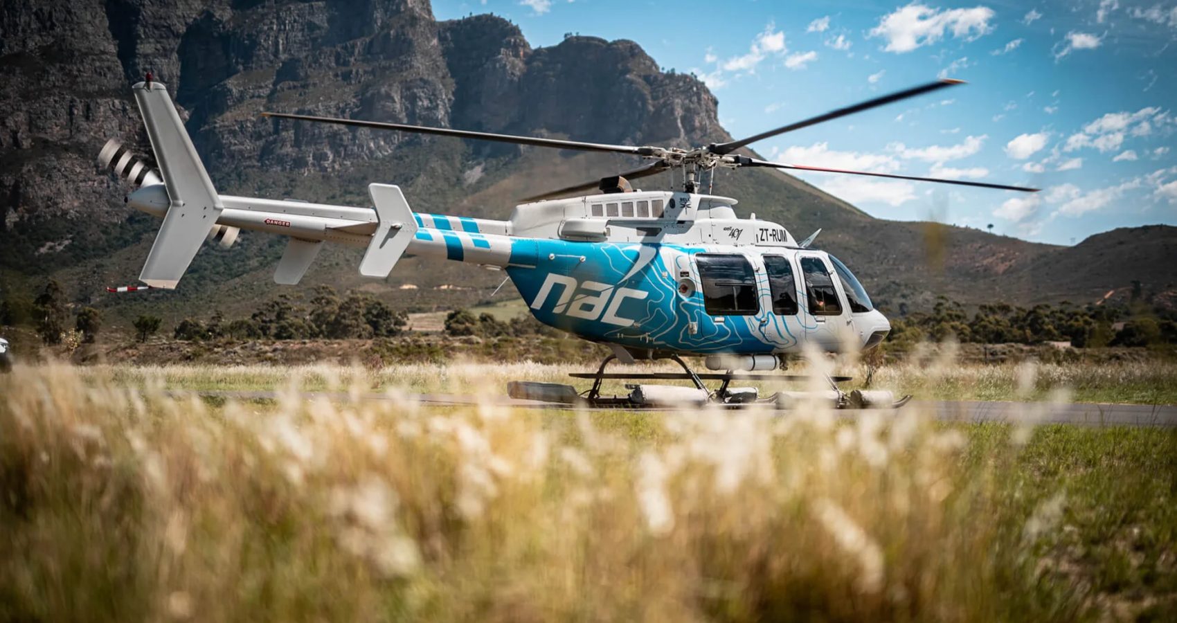 nac helicopter 407 normal helipad